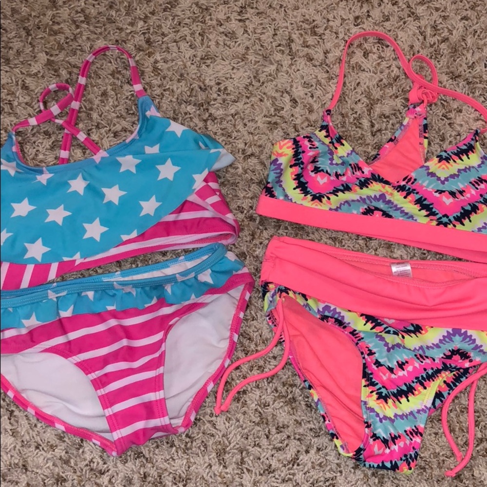 Girls size 8 bikini bundle
